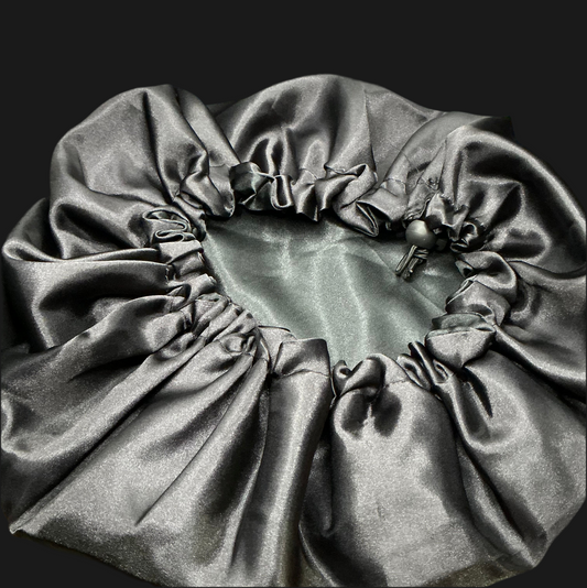 ROUND SATIN HAIR BONNET